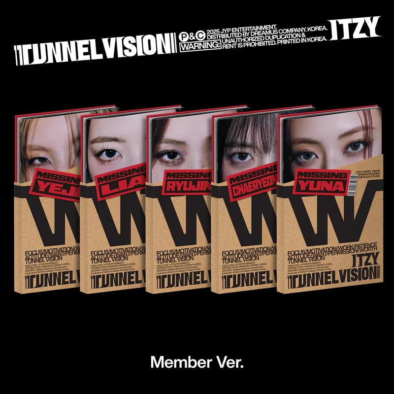 ITZY – [TUNNEL VISION] Member Ver.