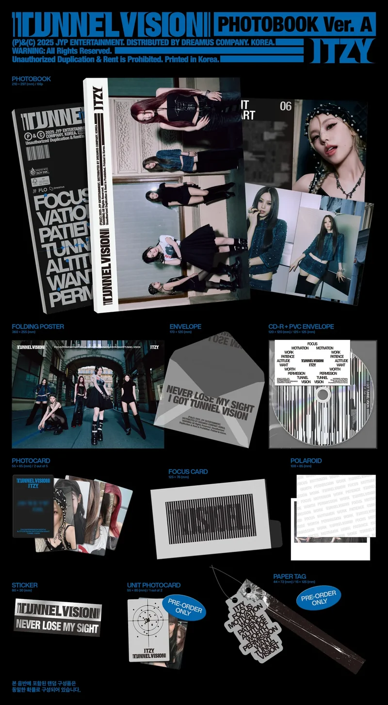 ITZY – [TUNNEL VISION] Photobook Ver.