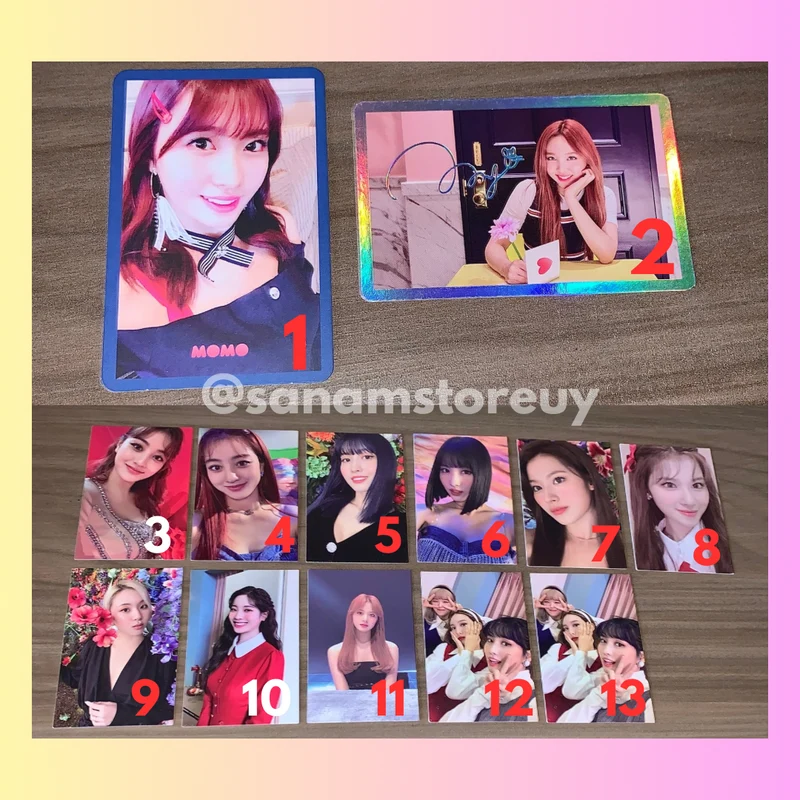 TWICE - Signal/Eyes Wide Open Photocards