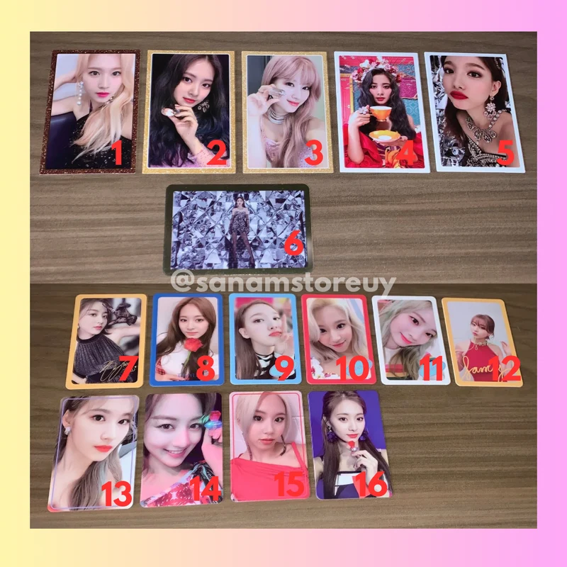 TWICE Feel Special/Fancy You Photocards