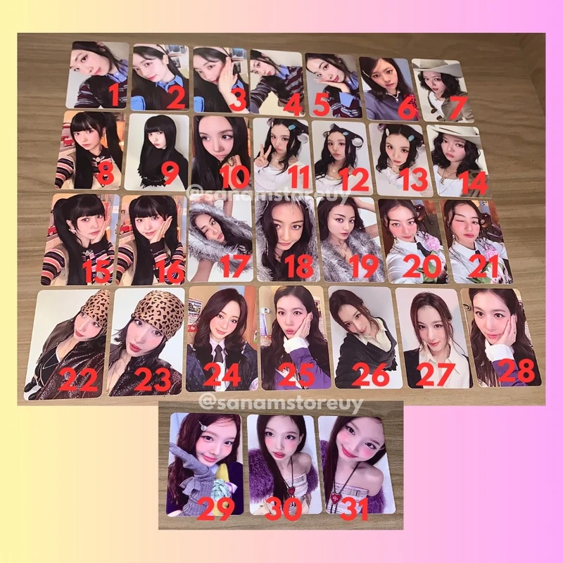 TWICE - TEN: The Story Goes On Photocards
