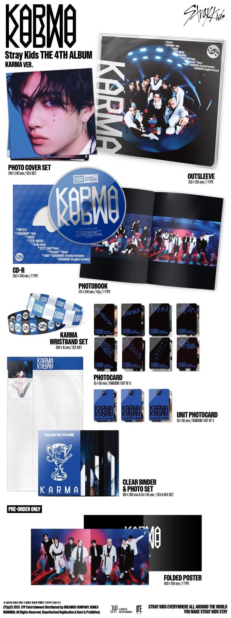 STRAY KIDS - KARMA (KARMA Ver.) Álbum Edición Limitada