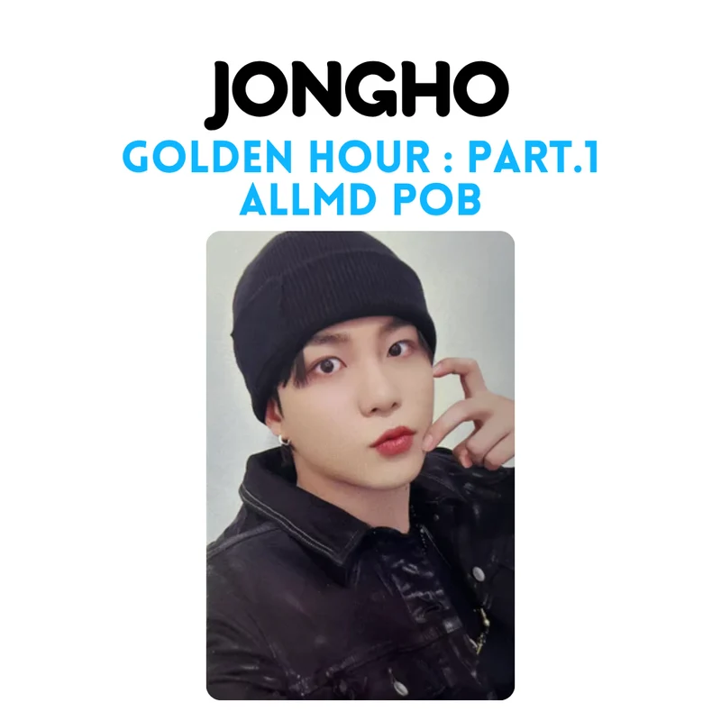 ATEEZ - GOLDEN HOUR: PART.1 Photocards