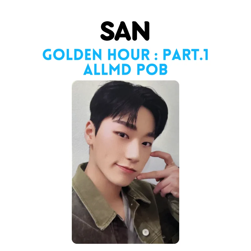 ATEEZ - GOLDEN HOUR: PART.1 Photocards