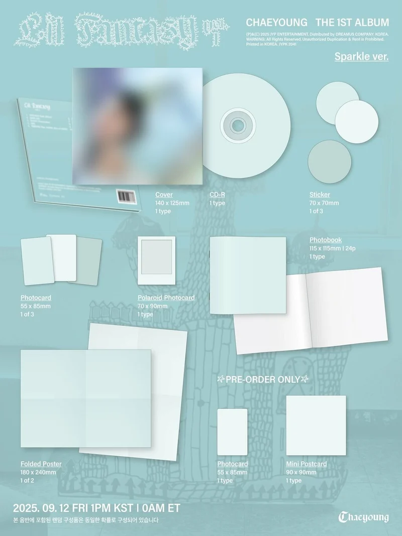 CHAEYOUNG - LIL FANTASY (Sparkle ver.) Álbum