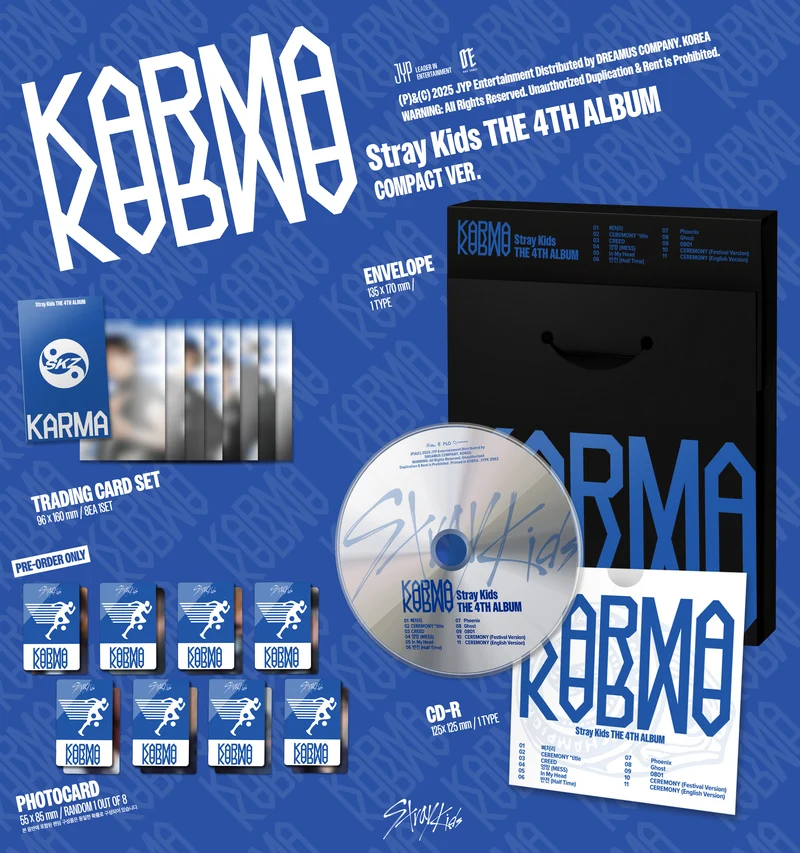 STRAY KIDS - KARMA Compact Ver. Álbum