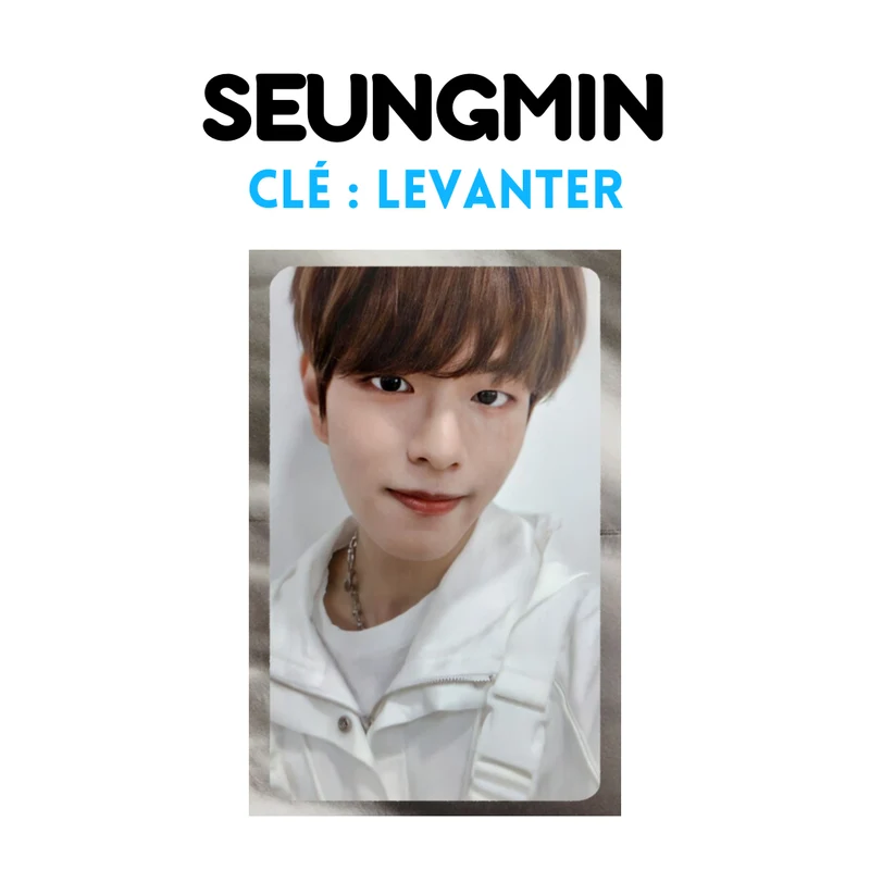 STRAY KIDS - CLÉ : LEVANTER Photocards