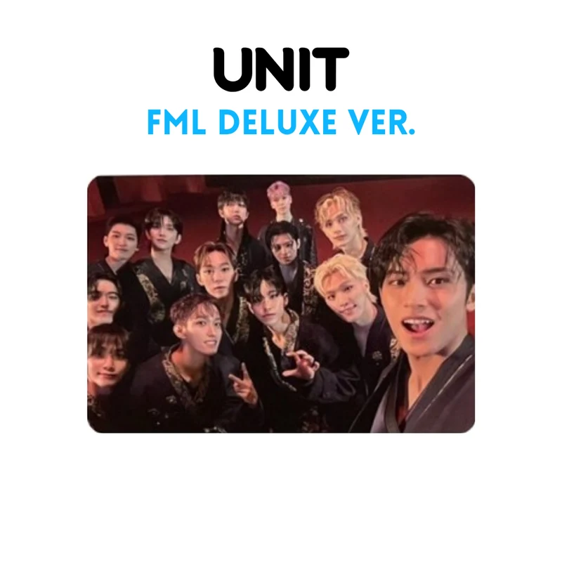 SEVENTEEN - FML Deluxe ver. UNIT Photocards