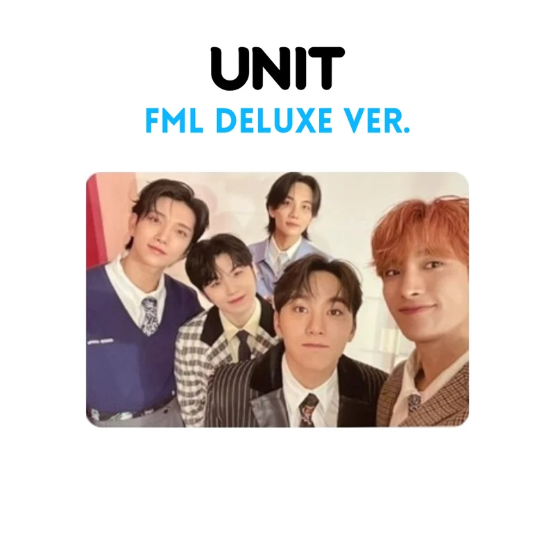 SEVENTEEN - FML Deluxe ver. UNIT Photocards