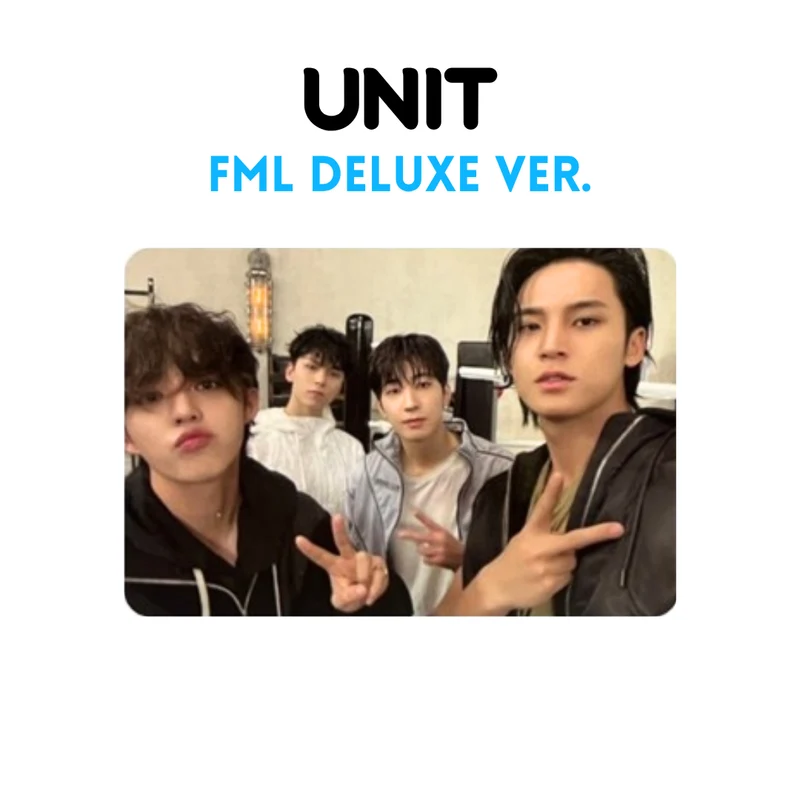 SEVENTEEN - FML Deluxe ver. UNIT Photocards