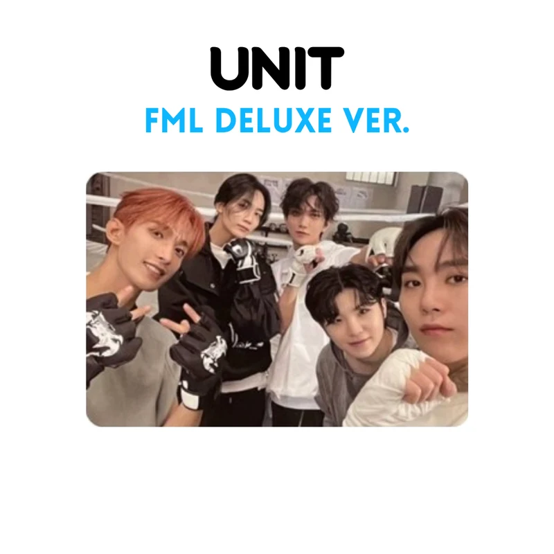 SEVENTEEN - FML Deluxe ver. UNIT Photocards