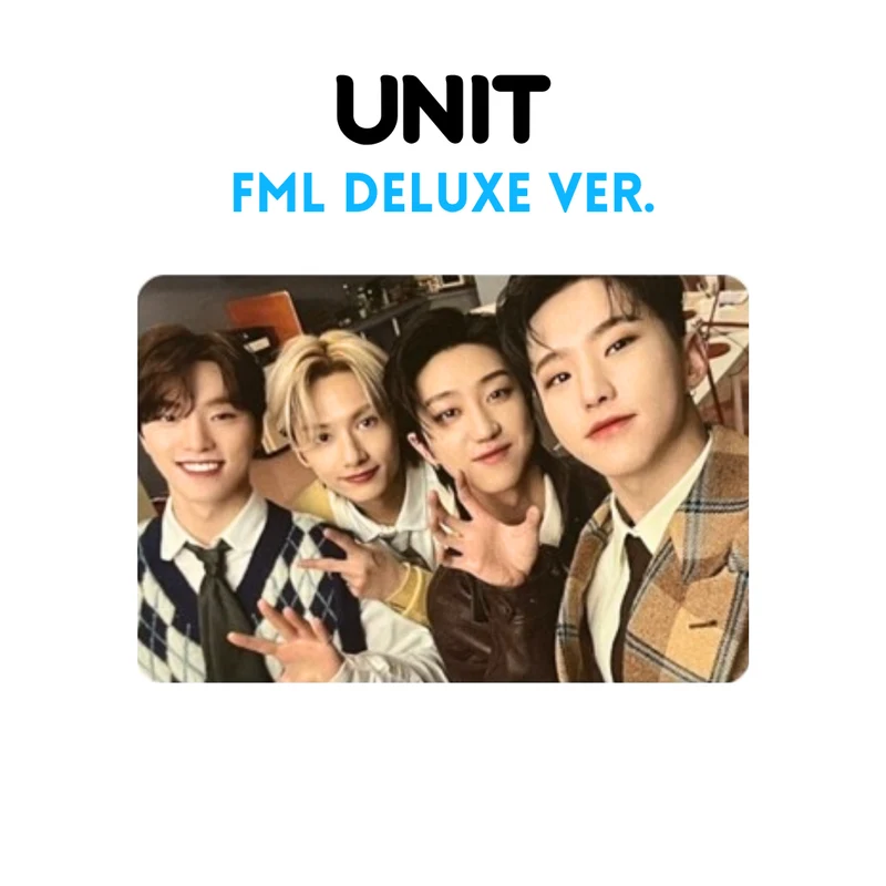 SEVENTEEN - FML Deluxe ver. UNIT Photocards