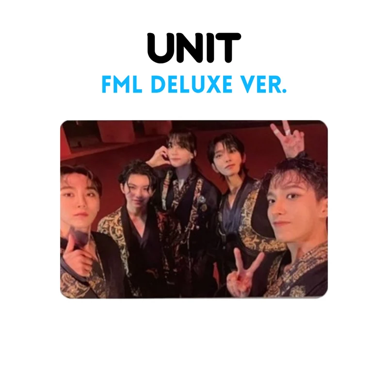 SEVENTEEN - FML Deluxe ver. UNIT Photocards