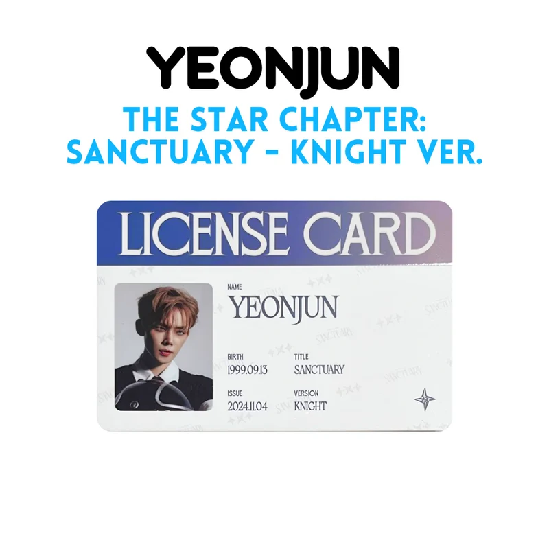 TXT - The Star Chapter: Sanctuary Photocards