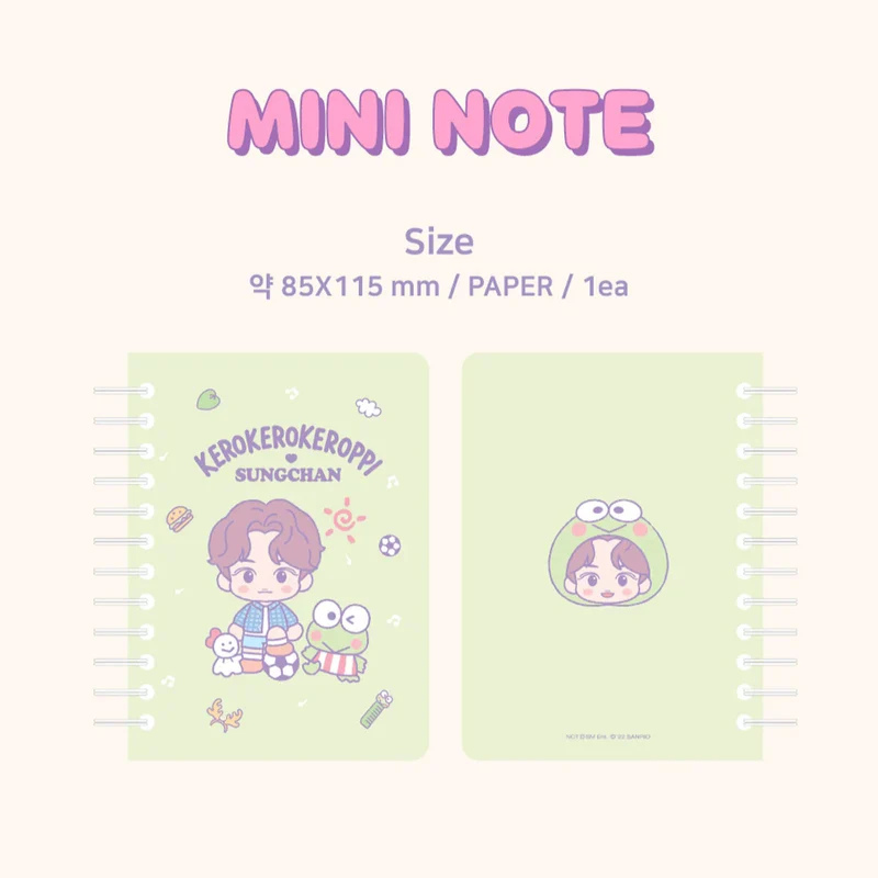 NCT x SANRIO Mini Note (Merch Limitada)