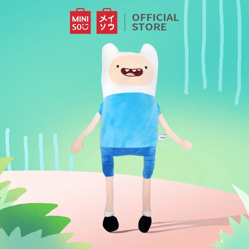 MINISO Boneka Mainan Bantal Karakter Adventure Time Lucu Toy Anak Unik