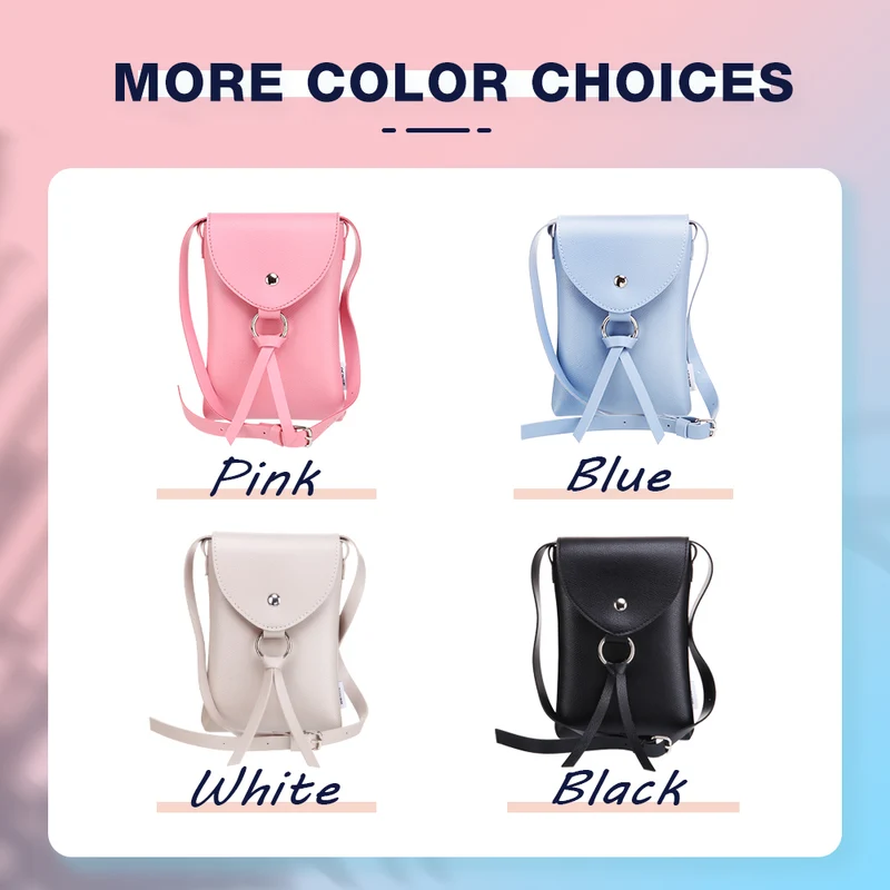 Miniso Vertical Cellphone Pouch, Vertical Cellphone Pouch/ Tas HP/Tas Kecil, Tas Selempang Wanita Cewek Mini Jinjing Bah