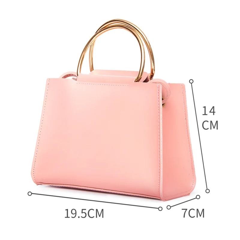 MINISO Tas Selempang Wanita Handbag Tas Jinjing Sling Bag Crossbody Bag Kulit PVC Wanita Remaja Anak Perempuan Pesta Terbaru 2020 Polos Kekinian Elegan