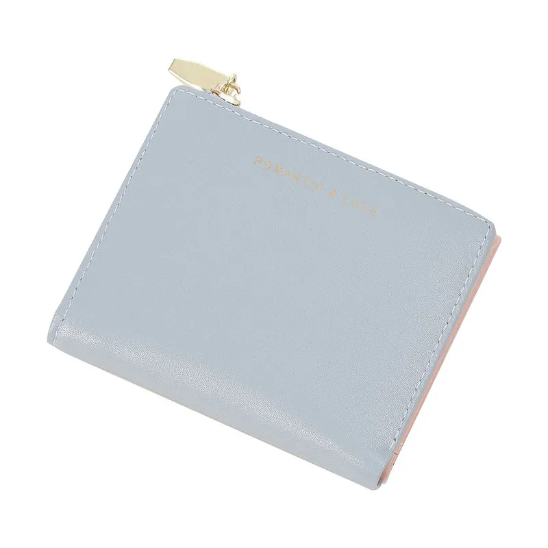MINISO Dompet Wanita Pendek Kecil Lipat Simple Polos Fashion Elegant
