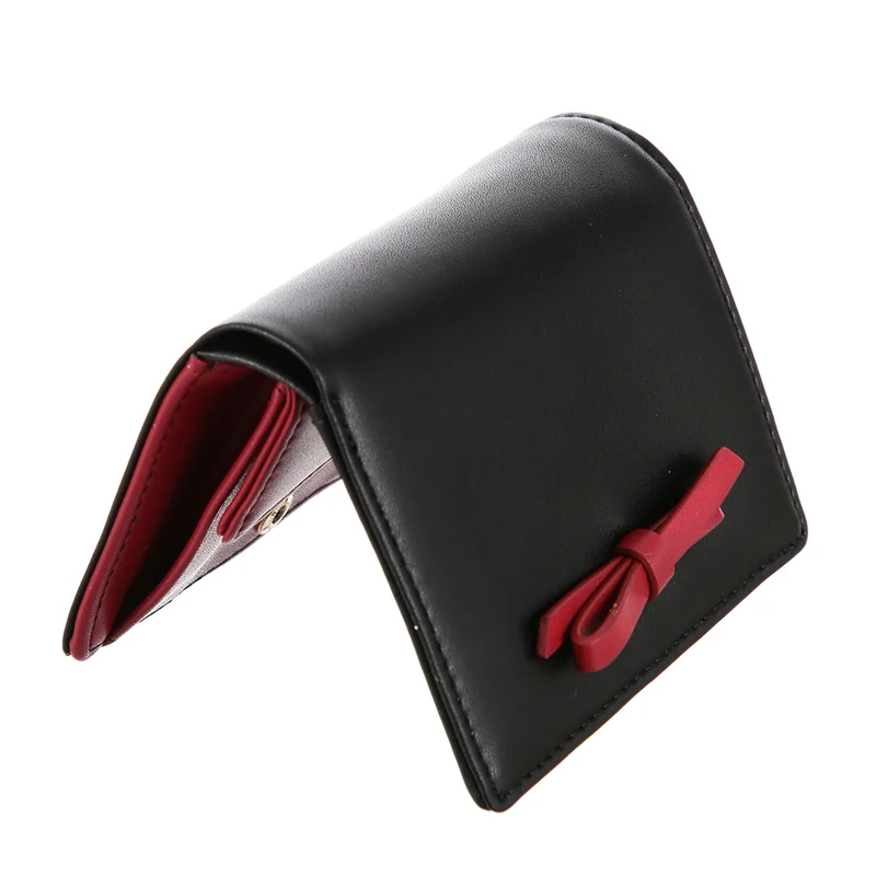 MINISO Dompet Wanita Pendek Kecil Lipat Bowtie Lucu Fashion Elegant