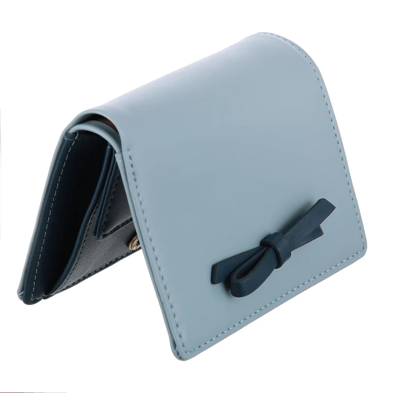 MINISO Dompet Wanita Pendek Kecil Lipat Bowtie Lucu Fashion Elegant