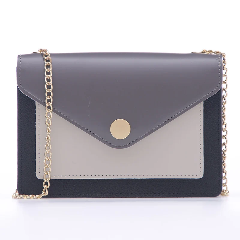 MINISO Tas Selempang Wanita Sling Bag Tas Bahu Kombinasi Warna Persegi Cewek Shoulder Pesta Crossbody Rantai Model Terbaru 2020 Import Wanita Remaja Anak Perempuan Kekinian Kasual Casual Polos Simple Asli Mini Fashion Style Elegan Original Korea Tali