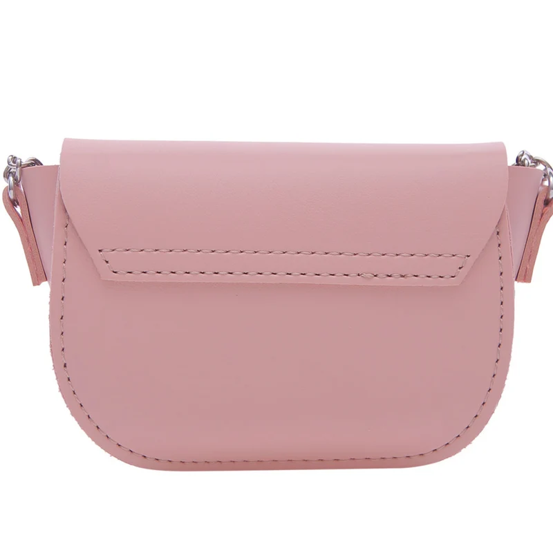 MINISO Tas Selempang Wanita Kecil /Sling Bag Mini / Tas Bahu Cewek/ Tas Lipstik Kulit PVC Wanita Remaja Anak Perempuan Pesta Rantai Logam Model Terbaru 2020 Import Kekinian Lucu Polos Simple