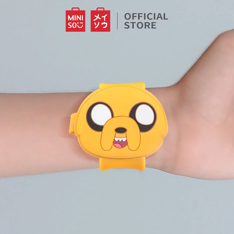 MINISO Jam Tangan Adventure Time Watch Rubber Strap Tali Karet Anak Karakter