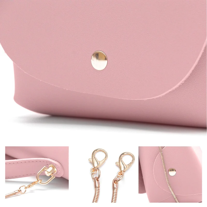 MINISO Tas Selempang Wanita Chain Rantai Persegi Sling Bag Woman