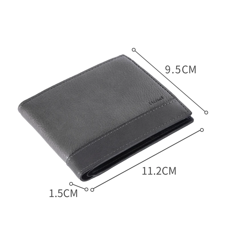 MINISO Dompet Pria Lelaki Dompet Pendek Kecil Wallet Simple Keren