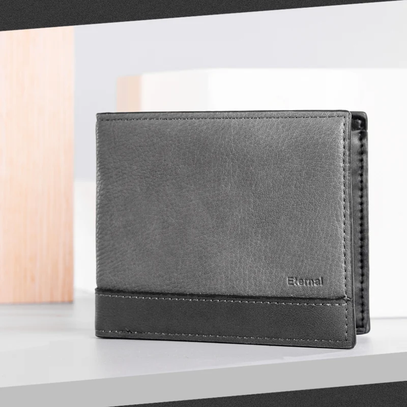 MINISO Dompet Pria Lelaki Dompet Pendek Kecil Wallet Simple Keren