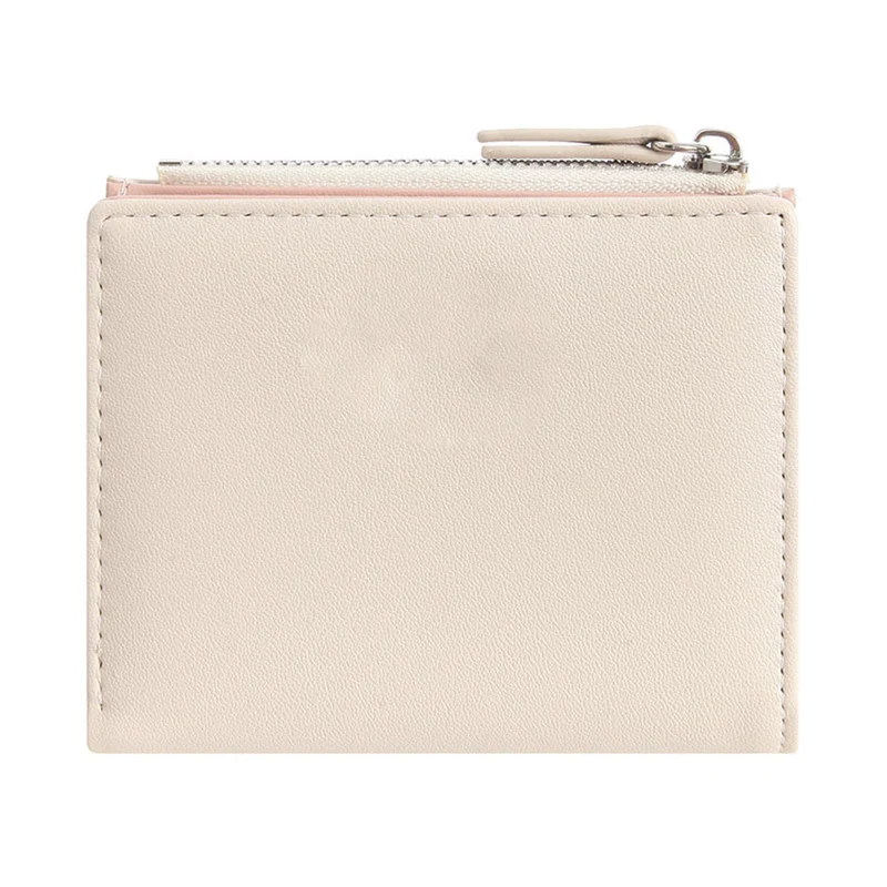 MINISO Dompet Wanita Pendek Zipper Wallet Simple Motif Kecil Lucu