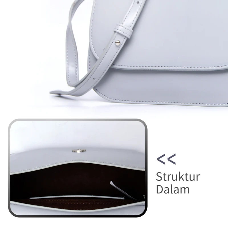 MINISO Tas Selempang Wanita Rantai Crossbody Sling Bag Stylish Fashion Pesta