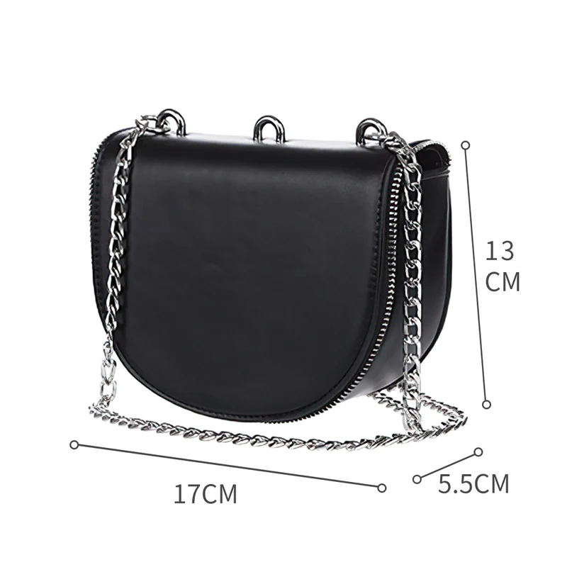 MINISO Tas Selempang Wanita Sling Bag Tas Jinjing Bahu Cewek Mini Kecil Kulit PVC Rantai Wanita Remaja Anak Perempuan Pesta Terbaru 2020 Polos Kekinian Lucu Elegan Vintage