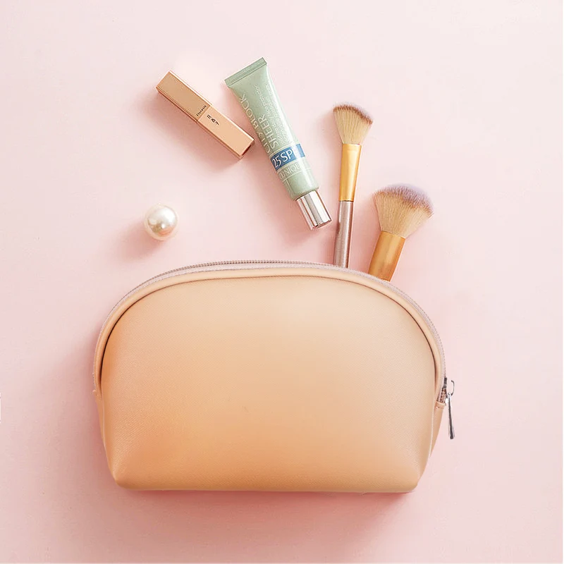 MINISO Tas Penyimpanan Kosmetik Tempat Makup Cosmetic Bag Simple，Tas KosmetikPouch Dompet /Make Up Cosmetic Mini Bag /Tas penyimpanan barang makeup kotak