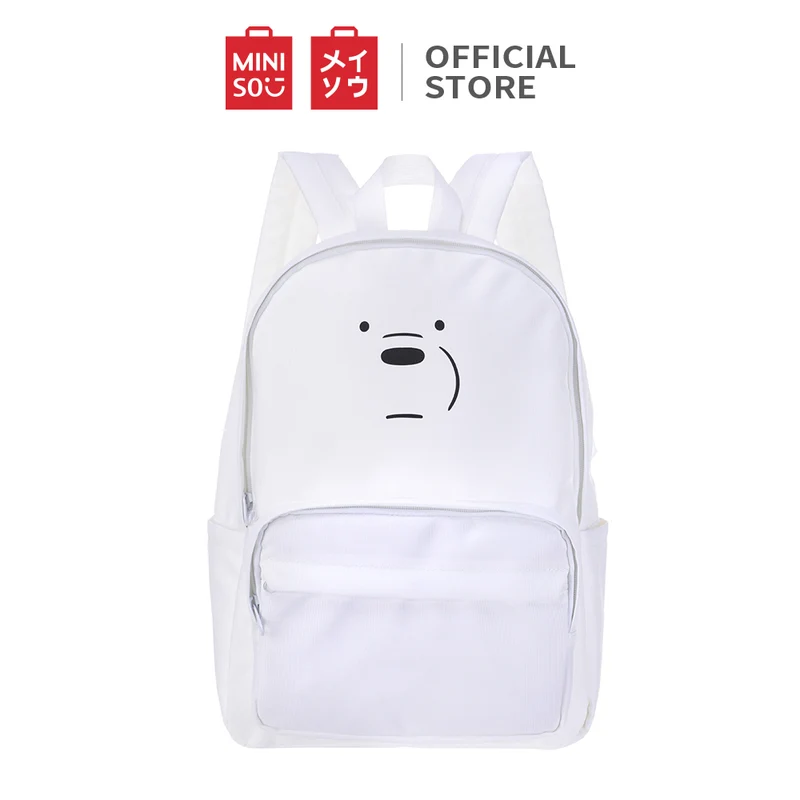 MINISO We Bears Backpack Tas Ransel Tas Pungung Backpack Tas Punggung Traveling Foldable Backpack Tas Punggung Lipat