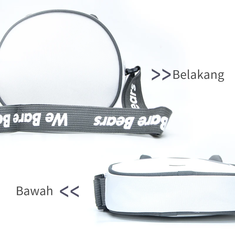 MINISO Tas Selempang Wanita Sling Bag Karakter Lucu We Bare Bears