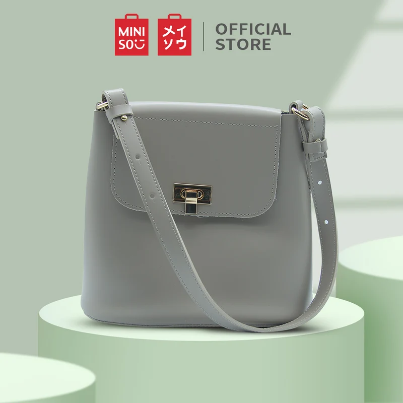 MINISO Stylish Simple Handbag Shoulder Bag Tas Wanita