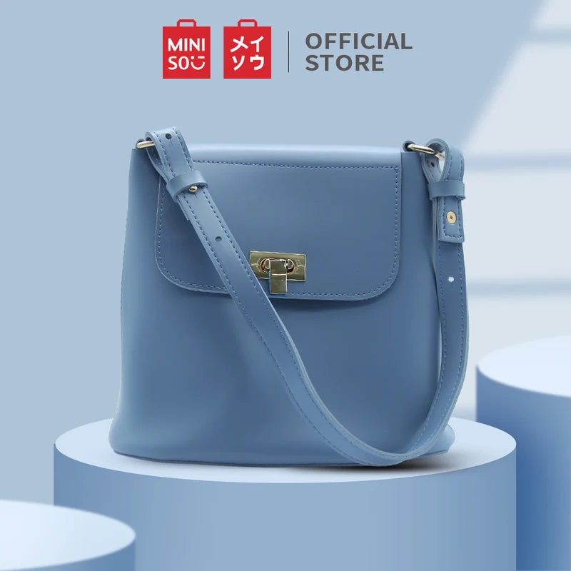 MINISO Stylish Simple Handbag Shoulder Bag Tas Wanita