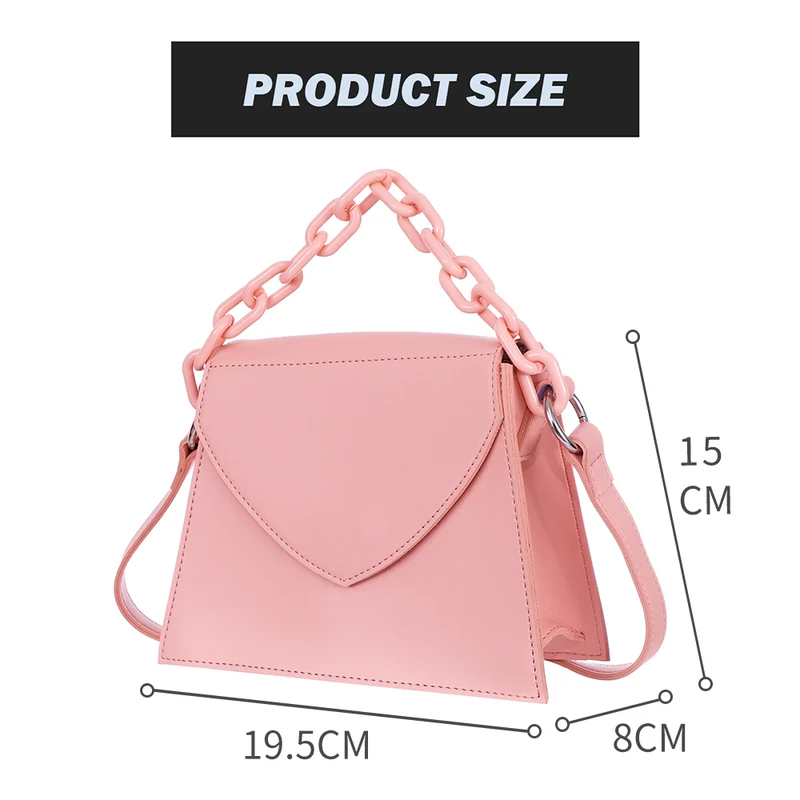 MINISO Tas Selempang Wanita Handbag Rantai Sling Bag Fashion Pesta