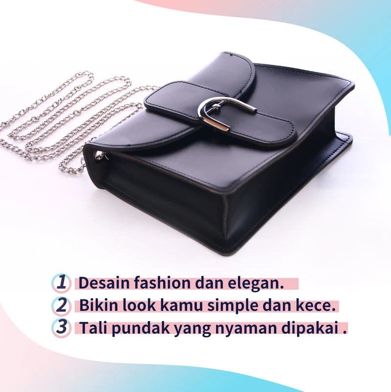 MINISO Tas Selempang Tas Wanita Fresh Macaroons Series Crossbody Bag