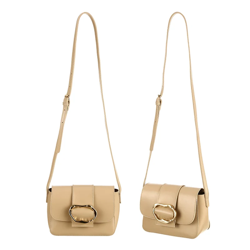 MINISO Tas Selempang Wanita Sling Bag Tas Bahu Hardware Decoration
