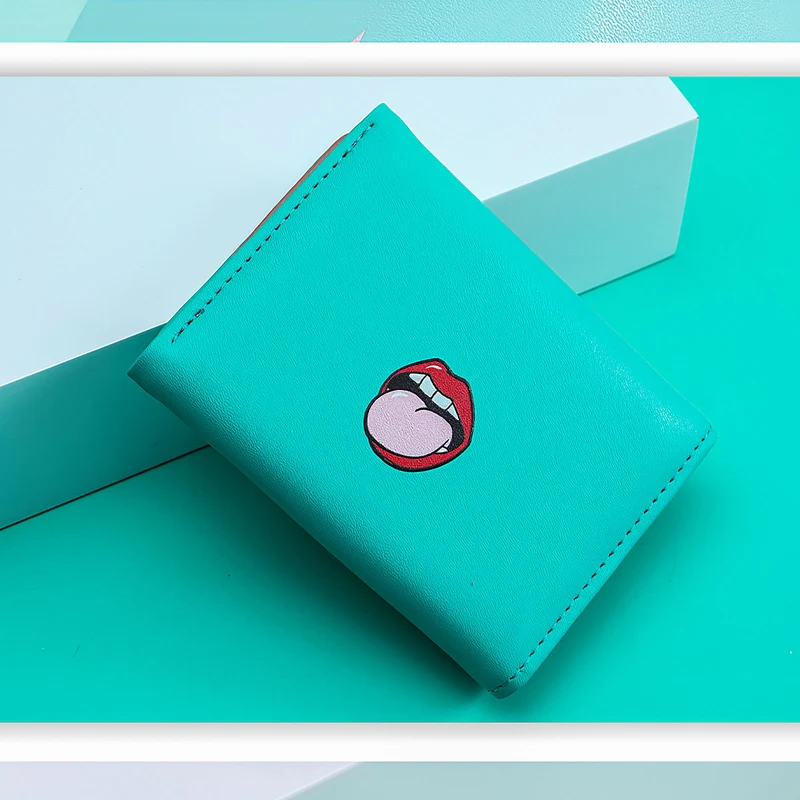 MINISO Dompet Lipat Pendek Kecil Three-Fold Wanita Cewek Girl Power