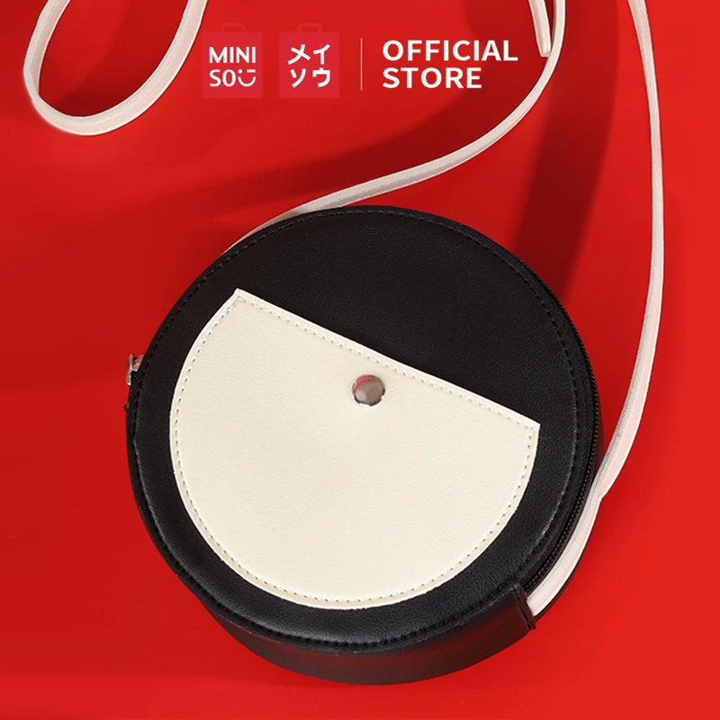 Miniso Tas Bahu Tas Selempang Bulat Fashion