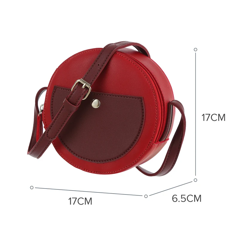 Miniso Tas Bahu Tas Selempang Bulat Fashion