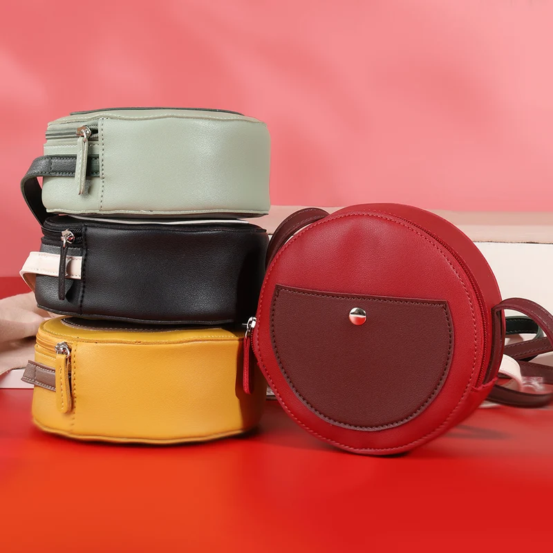 Miniso Tas Bahu Tas Selempang Bulat Fashion