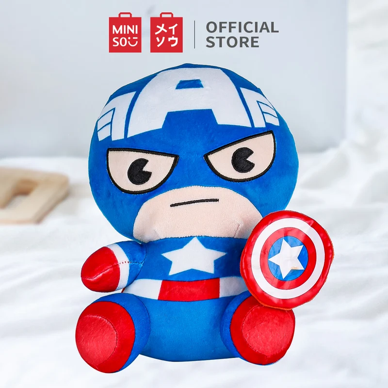MINISO X MARVEL Plushies Boneka Lucu Anak-anak Boneka Mainan 25.5cm
