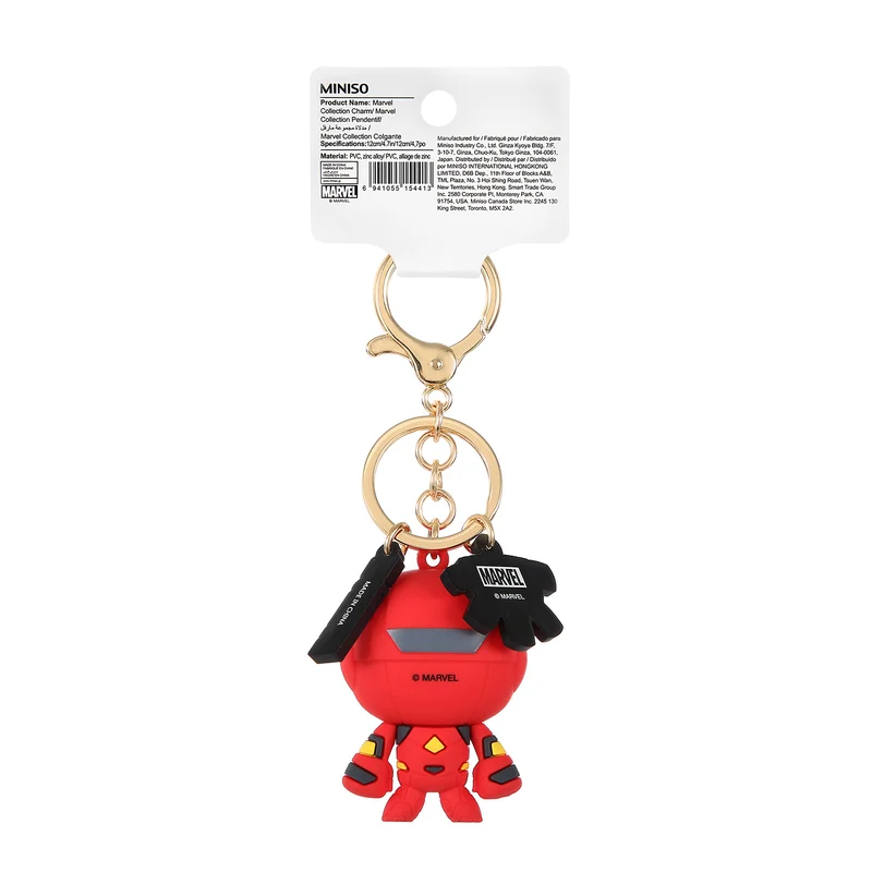 MINISO X MARVEL Liontin Pesona untuk Dekorasi Tas