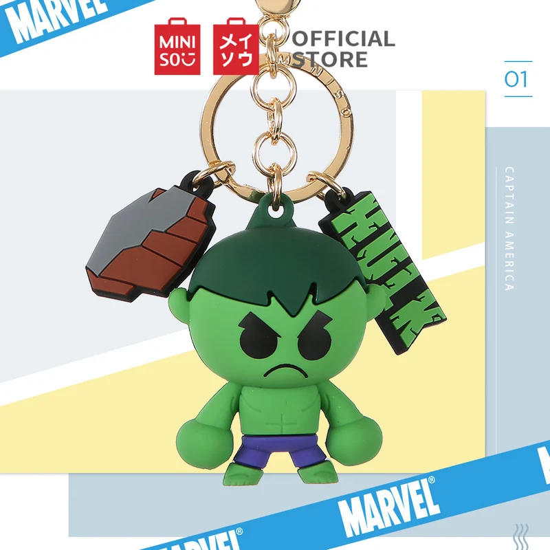 MINISO X MARVEL Liontin Pesona untuk Dekorasi Tas