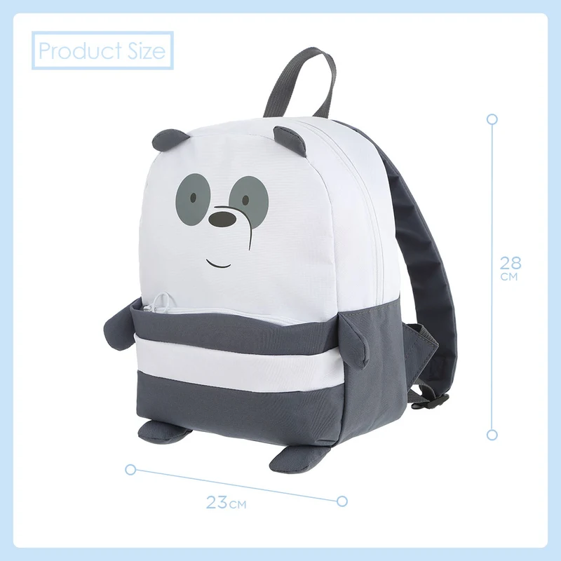 MINISO We Bare Bears Tas Ransel Backpack Tas Punggung Simple Serbaguna